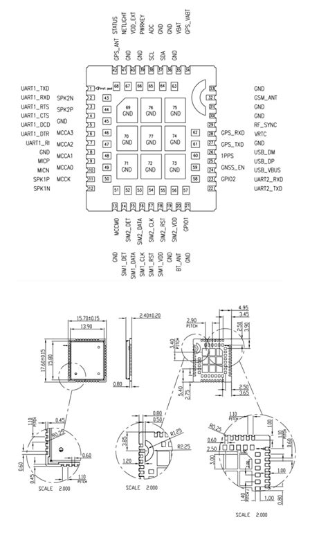 sim card holder pinout|SIM868 Hardware Design V1.00.